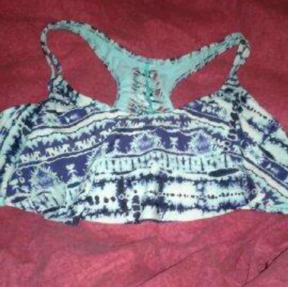 Tie dye swim top - Picture 2 of 6